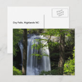 Carte Postale Chutes sèches (Devant / Derrière)