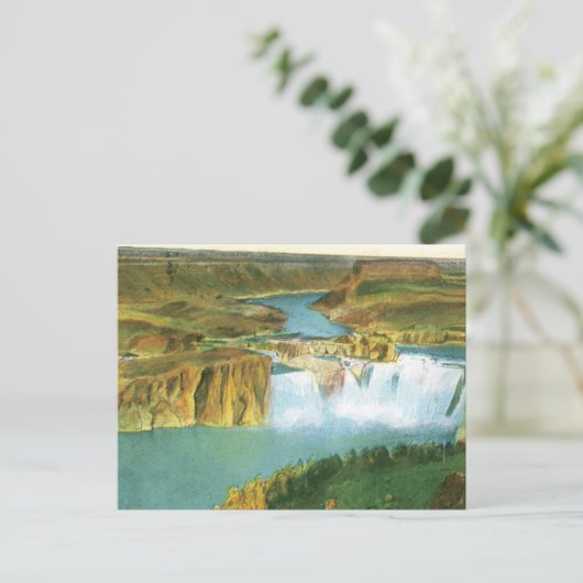 Carte Postale Chutes Shoshone (Debout devant)