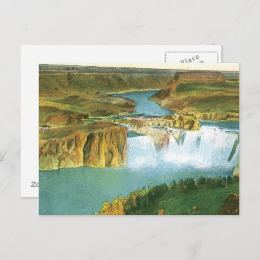 Carte Postale Chutes Shoshone (Devant / Derrière)