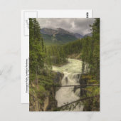 Carte Postale Chutes Sunwapta (Devant / Derrière)