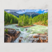 Carte Postale Chutes Sunwapta, Parc national Jasper (Devant)