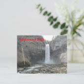 Carte Postale Chutes Taughannock (Debout devant)