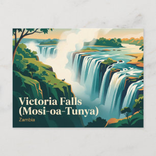 Carte Postale Chutes Victoria (Mosi-oa-Tunya) Zambie