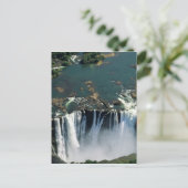 Carte Postale Chutes Victoria, Zambie à la frontière du Zimbabwe (Debout devant)