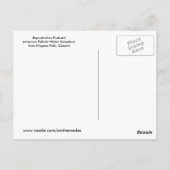 Carte Postale Chutes vintages (Dos)