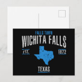 Carte Postale Chutes Wichita (Devant / Derrière)