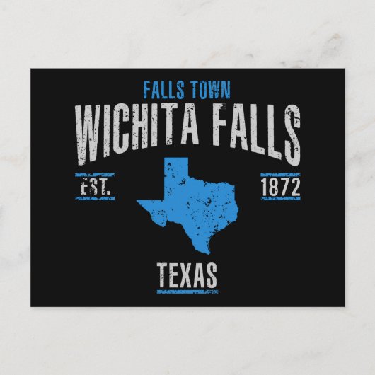 Carte Postale Chutes Wichita (Devant)