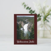 Carte Postale Chutes Yellowstone (Debout devant)