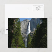 Carte Postale Chutes Yosemite II du parc national Yosemite (Devant / Derrière)