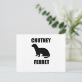 Carte Postale Chutney Ferret (Debout devant)