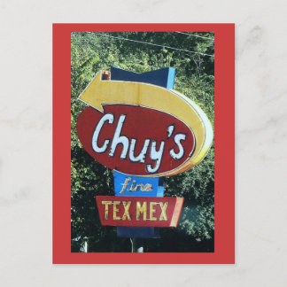 Carte postale Chuy's Fine Tex Mex