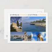 Carte postale Chypre (Devant / Derrière)