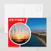 Carte postale Chypre (Devant / Derrière)