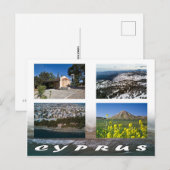 Carte postale Chypre (Devant / Derrière)
