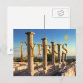 Carte Postale Chypre (Devant / Derrière)