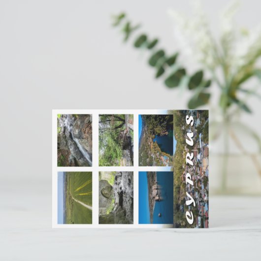 Carte postale Chypre (Debout devant)