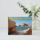 Carte Postale Chypre Aphrodite's rock Cyprus (Debout devant)