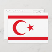 Carte Postale chypre du nord (Devant / Derrière)