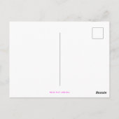 Carte Postale Cible pour l'amour – Art de la fierté  (Dos)