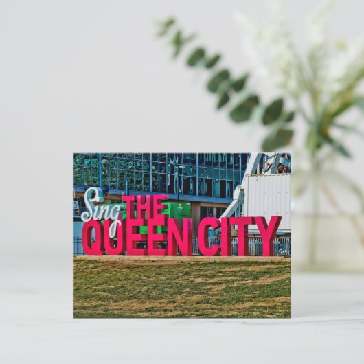 Carte Postale Cicinnati, Ohio, la ville reine (Debout devant)