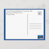 Carte Postale Cicinnati, Ohio, la ville reine (Dos)