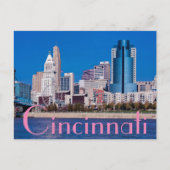 Carte Postale Cicinnati, Ohio, la ville reine (Devant)