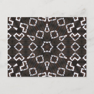 Carte Postale Cičmany Snowflake