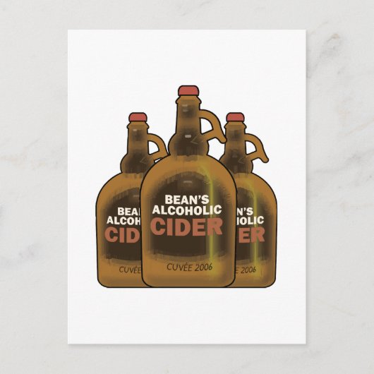 Carte Postale Cider de Bean (Devant)