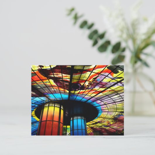 Carte Postale ciel (Debout devant)