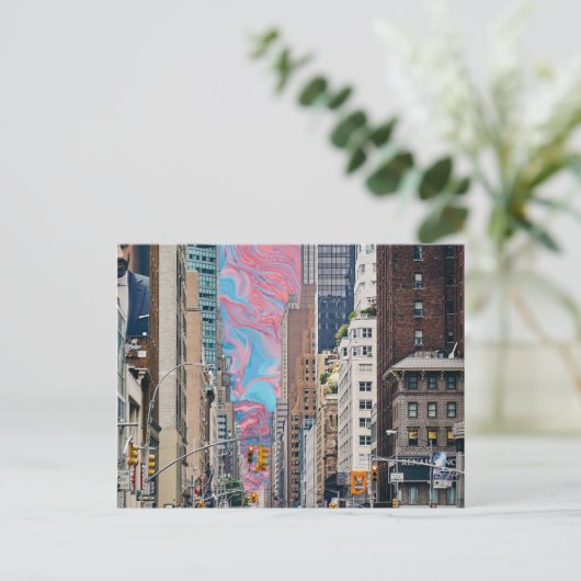 Carte Postale ciel (Debout devant)