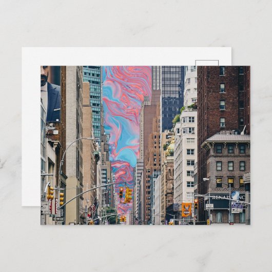 Carte Postale ciel (Devant / Derrière)