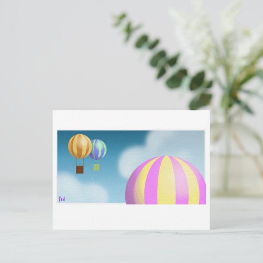 Carte Postale Ciel (Debout devant)