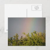 Carte postale Ciel Arc-en-ciel (Devant / Derrière)