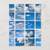 Carte Postale Ciel bleu (Devant)