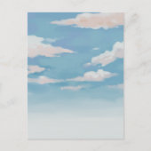 Carte Postale Ciel bleu (Devant)