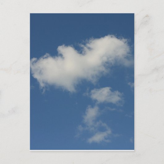 Carte Postale ciel bleu (Devant)