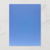 Carte Postale Ciel bleu (Devant)