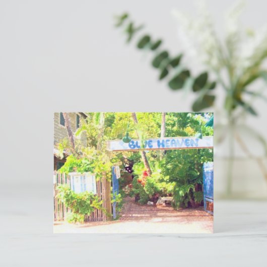 Carte Postale Ciel bleu (Debout devant)