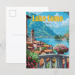 Carte Postale Ciel bleu à Tallinn Estonie Vintage voyage