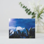 Carte Postale Ciel bleu clair avec des nuages (Debout devant)