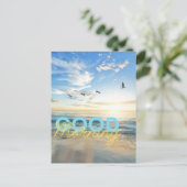 Carte Postale Ciel bleu du matin (Debout devant)