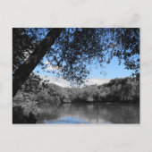 Carte postale Ciel bleu et Lacs (Devant)