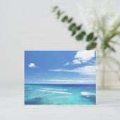 Carte Postale Ciel bleu et mer 17 (Debout devant)