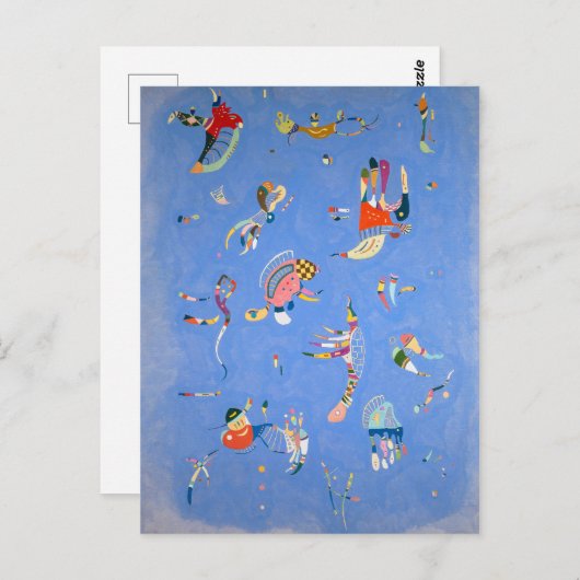 Carte Postale Ciel bleu | Kandinsky | (Devant / Derrière)