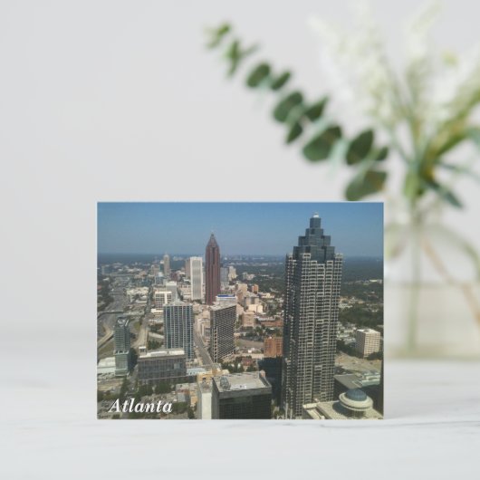 Carte Postale Ciel d'Atlanta (Debout devant)