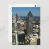 Carte Postale Ciel d'Atlanta (Devant / Derrière)