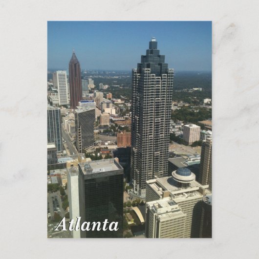 Carte Postale Ciel d'Atlanta (Devant)