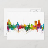 Carte Postale Ciel de Damas Syrie (Devant / Derrière)