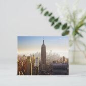 Carte Postale Ciel de Manhattan au matin (Debout devant)