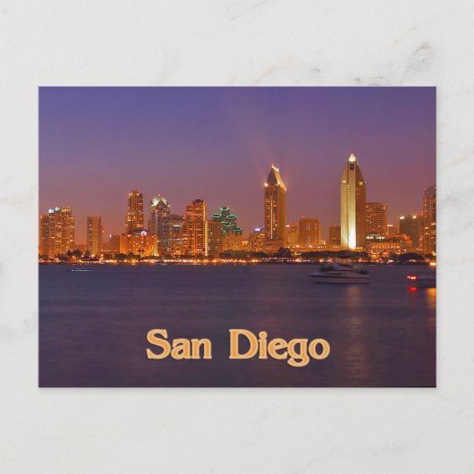 Carte Postale Ciel de San Diego (Devant)